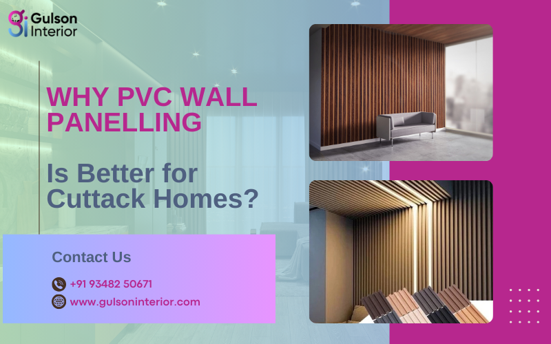 PVC Wall Paneling Is Perfect for Cuttack Homes | Gulson Interior